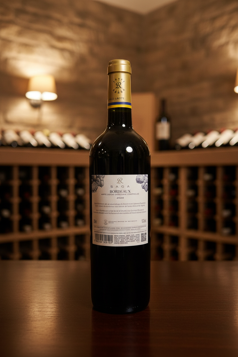 R Saga Bordeaux 2020 – 背面