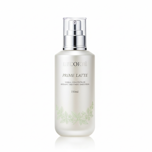 DECORTE PRIME LATTE HERBAL CONCENTRATE REFINING TREATMENT EMULSION 150ML